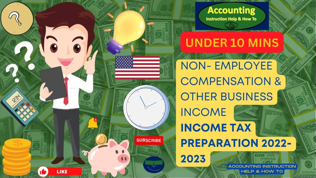 Non Employee Compensation & Other Business Tax 2023