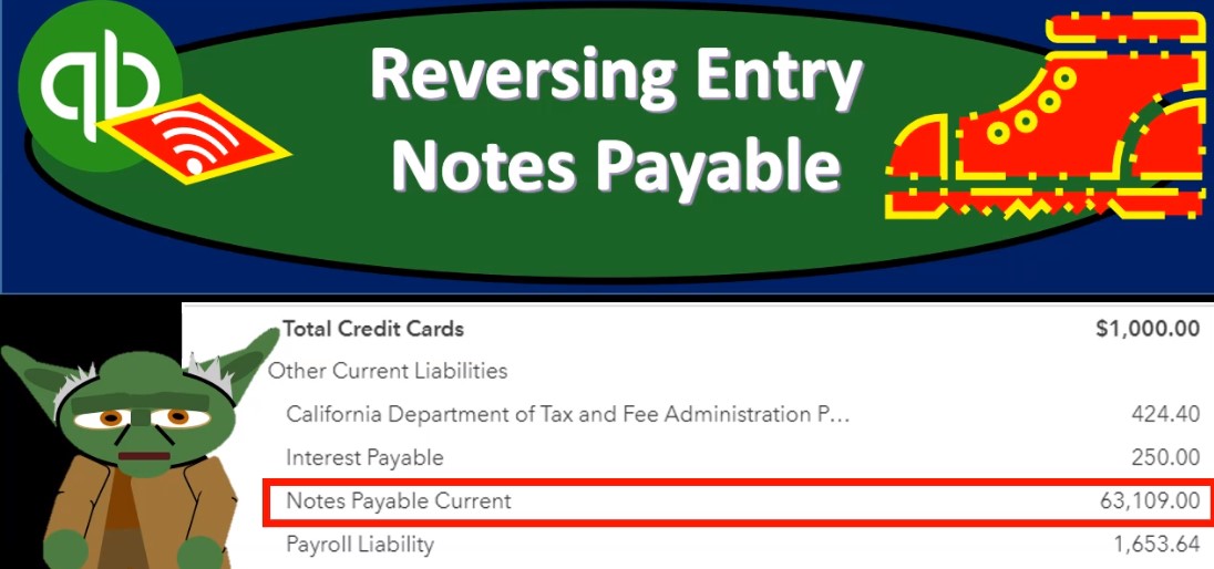 Reverse Entry Reversing Entry Notes Payable 10.17 - Accounting Instruction, Help ...